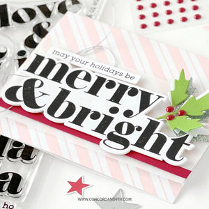 Concord & 9th -Dies- Big On Christmas - Design Creative Bling