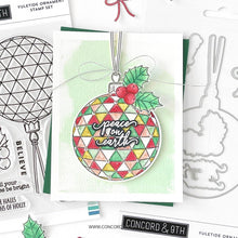 Cargar imagen en el visor de la galería, Concord & 9th - Clear stamp set - Yuletide Ornament - Design Creative Bling