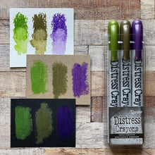 Load image into Gallery viewer, Ranger Ink - Tim Holtz - Distress Mica Crayons Halloween PEARL SET 2 - Design Creative Bling