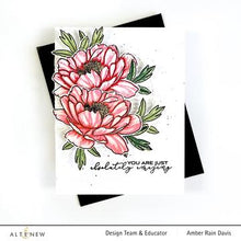 Load image into Gallery viewer, Altenew - Clear Stamp Set - Build A Flower-Hawaiian Coral Layering Stamp and Die - Design Creative Bling