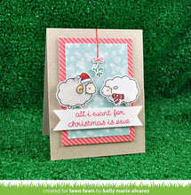 Cargar imagen en el visor de la galería, Lawn Fawn-Clear Stamps-Baaah Humbug - Design Creative Bling