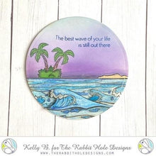 Load image into Gallery viewer, The Rabbit Hole Designs - Beach Background Stamp Set - Design Creative Bling
