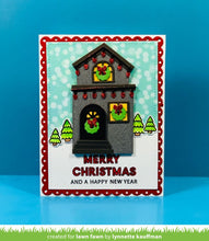 Load image into Gallery viewer, Lawn Fawn - Build-A-House Christmas Add-on - lawn cuts - Design Creative Bling