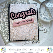 Cargar imagen en el visor de la galería, The Rabbit Hole Designs - Congrats Scripty Stamp Set - Design Creative Bling