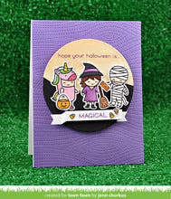 Cargar imagen en el visor de la galería, Lawn Fawn - Halloween - Costume Party - clear stamp set - Design Creative Bling