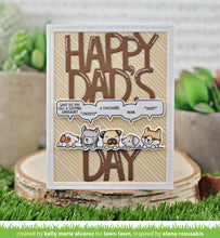 Lade das Bild in den Galerie-Viewer, Lawn Fawn - dad jokes - clear stamp set - Design Creative Bling
