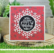 Load image into Gallery viewer, Lawn Fawn - Magic Iris Snowflake Add-on - lawn cuts - Design Creative Bling