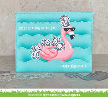 Load image into Gallery viewer, Lawn Fawn - stitched wavy backdrop: landscape - lawn cuts - Design Creative Bling