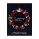 Load image into Gallery viewer, Spellbinders-Hot Foil Plate & Dies-Glimmer Plate-Yana's Christmas Foiled Basics-Christmas Foliage Circle Border - Design Creative Bling