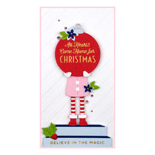 Load image into Gallery viewer, Spellbinders-Gifts of Christmas Sentiments Glimmer Hot Foil Plate from the Be Merry Collection-Hot foil plate - Design Creative Bling
