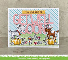 Carica l'immagine nel visualizzatore di Gallery, Lawn Fawn - Giant Get Well Soon - lawn cuts - Design Creative Bling