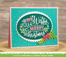 Load image into Gallery viewer, Lawn Fawn - Giant Holiday Messages - clear stamp set - Design Creative Bling