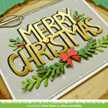 Load image into Gallery viewer, Lawn Fawn - christmas garland - lawn cuts - Design Creative Bling