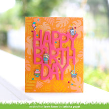 Cargar imagen en el visor de la galería, Lawn Fawn - Giant Happy Birthday - lawn cuts - Design Creative Bling