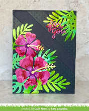 Cargar imagen en el visor de la galería, Lawn Fawn - Happy Hibiscus - lawn cuts - Design Creative Bling