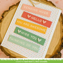 Charger l'image dans la galerie, Lawn Fawn-Lawn Cuts-Dies-Hearts And Stars Skinny Tag - Design Creative Bling