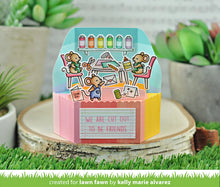 Load image into Gallery viewer, Lawn Fawn - just add glitter - clear stamp set - Design Creative Bling