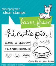 Charger l'image dans la galerie, Lawn Fawn-Clear Stamp 3" x 2"- Cutie Pie - Design Creative Bling