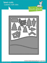Load image into Gallery viewer, Lawn Fawn - Lawn Cuts - Dies - Stitched Hillside Backdrop - Portrait - Design Creative Bling
