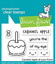 Load image into Gallery viewer, LAWN FAWN-Clear Stamp 3" x 2"- Caramel Apple - Design Creative Bling