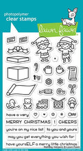 Load image into Gallery viewer, Lawn fawn- Holiday Helpers -Clear Stamp Set - Design Creative Bling