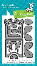 Load image into Gallery viewer, Lawn Fawn - Lawn Cuts - Dies - Tiny Gift Box Deer Add-on - Design Creative Bling