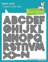 Cargar imagen en el visor de la galería, Lawn Fawn -Lawn Cuts-Dies-Oliver's Stitched ABCs - Design Creative Bling