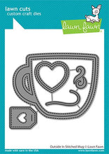 Load image into Gallery viewer, Lawn Fawn-Lawn Cuts-Dies-Outside In Stitched Mug - Design Creative Bling