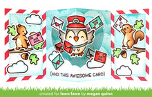 Lade das Bild in den Galerie-Viewer, Lawn Fawn - Valentines - Clear Photopolymer Stamps - Special Delivery - Design Creative Bling