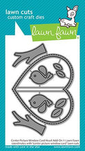 Carica l'immagine nel visualizzatore di Gallery, Lawn Fawn - Valentines - Lawn Cuts - Dies - Center Picture Window Card Heart Add-on - Design Creative Bling