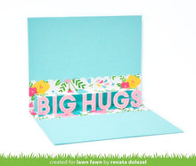 Load image into Gallery viewer, Lawn Fawn - Valentines - Lawn Cuts - Dies - Pop-up Big Hugs - Design Creative Bling
