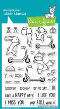 Load image into Gallery viewer, Lawn Fawn -Scootin' By- clear stamp set - Design Creative Bling