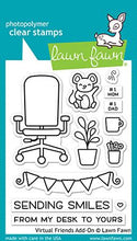 Load image into Gallery viewer, Lawn Fawn -Virtual Friends Add-on- clear stamp set - Design Creative Bling