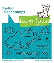 Carica l'immagine nel visualizzatore di Gallery, Lawn Fawn - Duh-nuh Flip-Flop - clear stamp set - Design Creative Bling