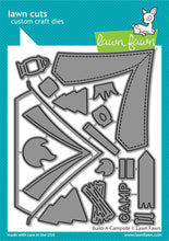 Lade das Bild in den Galerie-Viewer, Lawn Fawn - Build-A-Campsite - lawn cuts - Design Creative Bling
