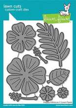 Cargar imagen en el visor de la galería, Lawn Fawn - Happy Hibiscus - lawn cuts - Design Creative Bling