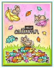 Load image into Gallery viewer, Lawn Fawn - Scripty Autumn Sentiments- clear stamp set - Design Creative Bling