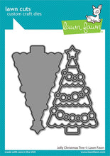 Carica l'immagine nel visualizzatore di Gallery, Lawn Fawn - Jolly Christmas Tree - lawn cuts - Design Creative Bling