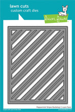 Load image into Gallery viewer, Lawn Fawn - Peppermint Stripe Backdrop - lawn cuts - Design Creative Bling