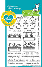 Cargar imagen en el visor de la galería, Lawn Fawn - Clear photopolymer Stamps - Garden Before' N After - Design Creative Bling
