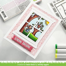 Load image into Gallery viewer, Lawn Fawn - Clear photopolymer Stamps - Window Scene Spring - Design Creative Bling