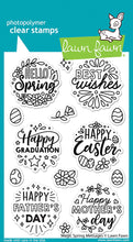 Cargar imagen en el visor de la galería, Lawn Fawn - Clear photopolymer Stamps - Magic Spring messages - Design Creative Bling