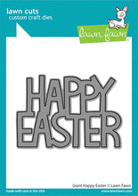 Carica l'immagine nel visualizzatore di Gallery, Lawn Fawn - giant happy easter - lawn cuts - Design Creative Bling
