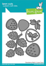 Carica l'immagine nel visualizzatore di Gallery, Lawn Fawn - Strawberry Patch - lawn cuts - Design Creative Bling