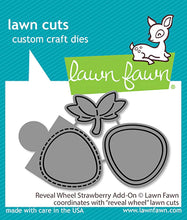 Load image into Gallery viewer, Lawn Fawn - reveal wheel strawberry add-on - lawn cuts - Design Creative Bling