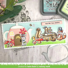 Load image into Gallery viewer, Lawn Fawn - tea-rrific day - clear stamp set - Design Creative Bling
