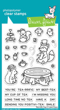 Load image into Gallery viewer, Lawn Fawn - tea-rrific day - clear stamp set - Design Creative Bling
