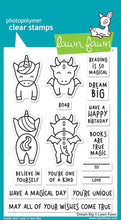 Lade das Bild in den Galerie-Viewer, Lawn Fawn - dream big - clear stamp set - Design Creative Bling