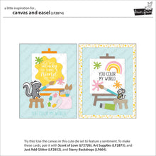 Load image into Gallery viewer, Lawn Fawn - canvas and easel - lawn cuts - Design Creative Bling