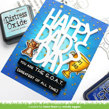 Carica l'immagine nel visualizzatore di Gallery, Lawn Fawn - giant happy dad's day - lawn cuts - Design Creative Bling